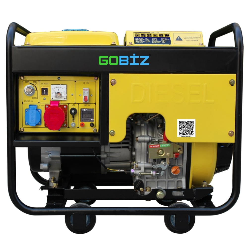 GOBİZ GO-DT6 DİZEL PORTATİF JENERATÖR