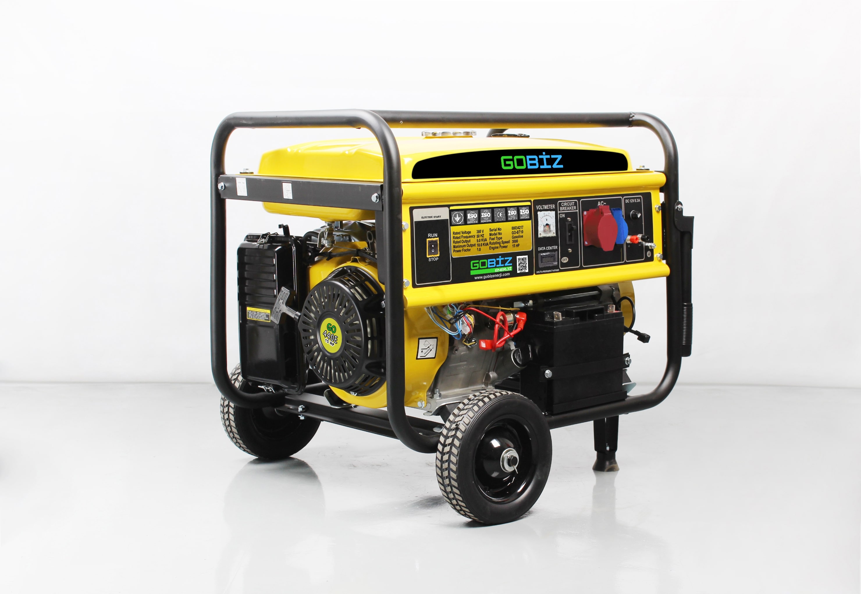 GOBİZ GO-BT10 BENZİNLİ PORTATİF JENERATÖR